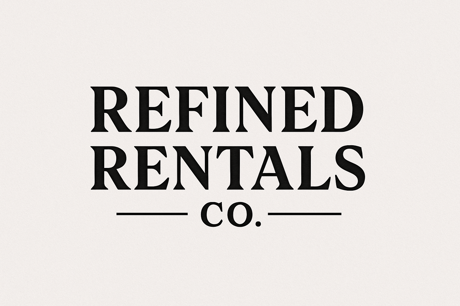Refined Rentals Co.